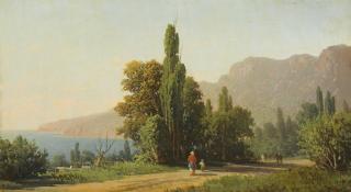 Petr Petrovich Vereshchagin - View Of Ai-Petri, Crimea