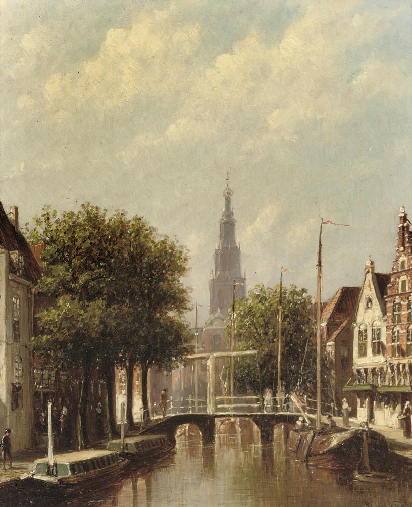 Petrus Gerardus Vertin - The Kaaswaag, Alkmaar