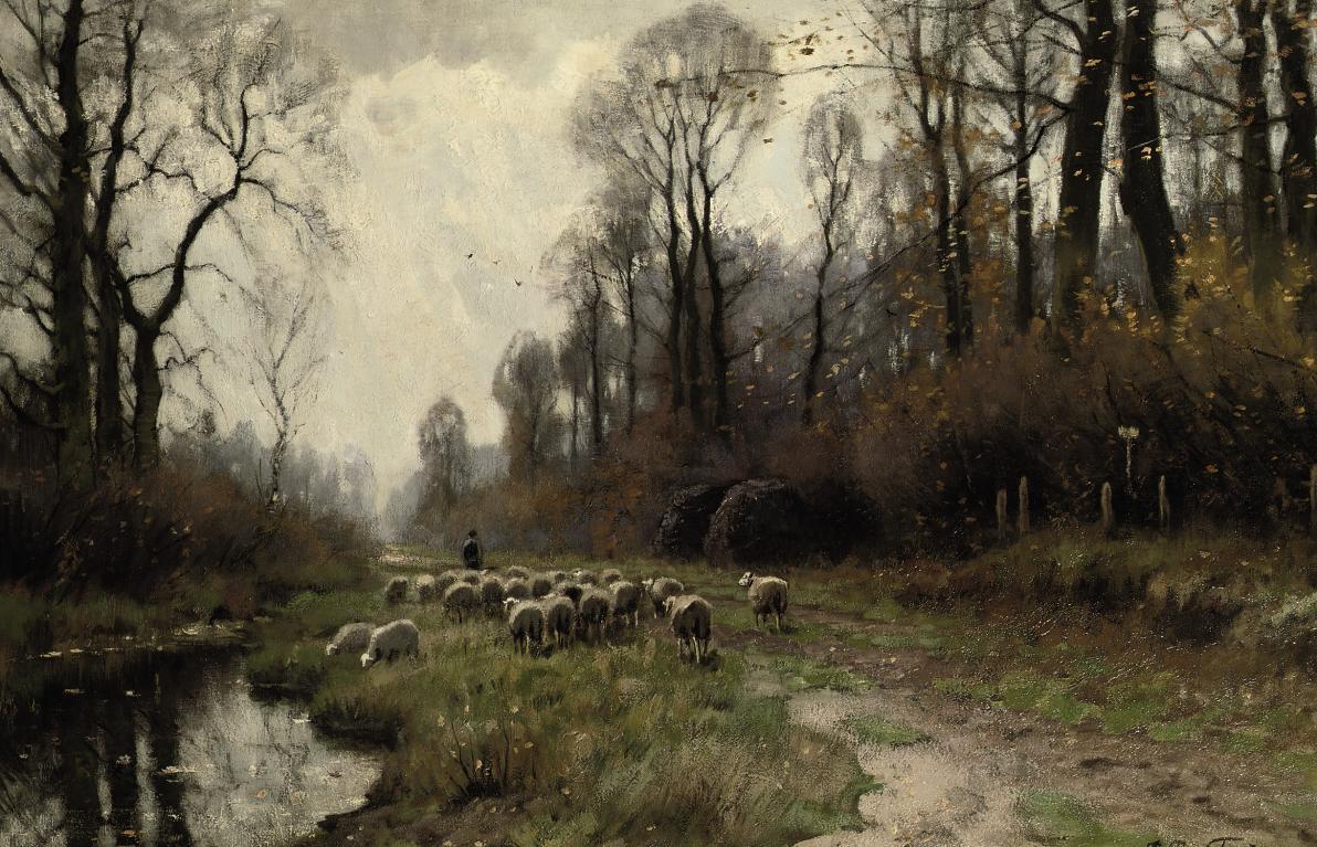 Petrus Paulus Schiedges - A Morning Walk