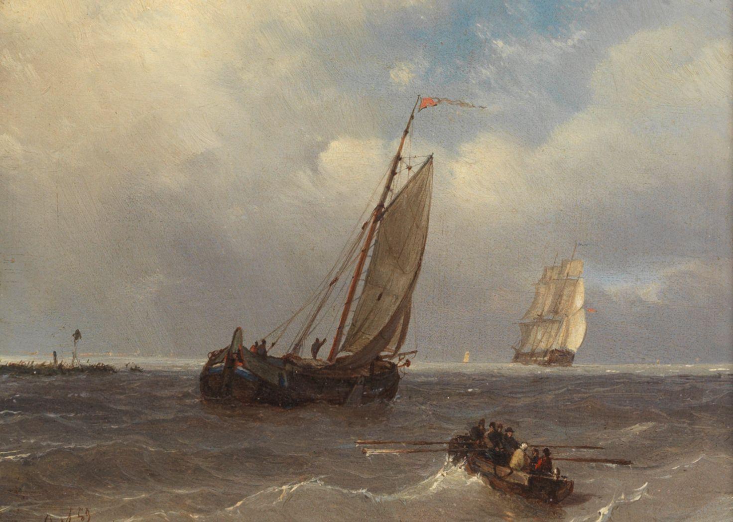 Petrus Paulus Schiedges - Heading out to sea