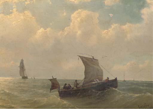 Petrus Paulus Schiedges - Sailing On Open Water