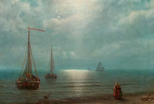 Petrus Paulus Schiedges - Setting out to sea