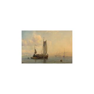 Petrus Paulus Schiedges - Shipping Off The Coast