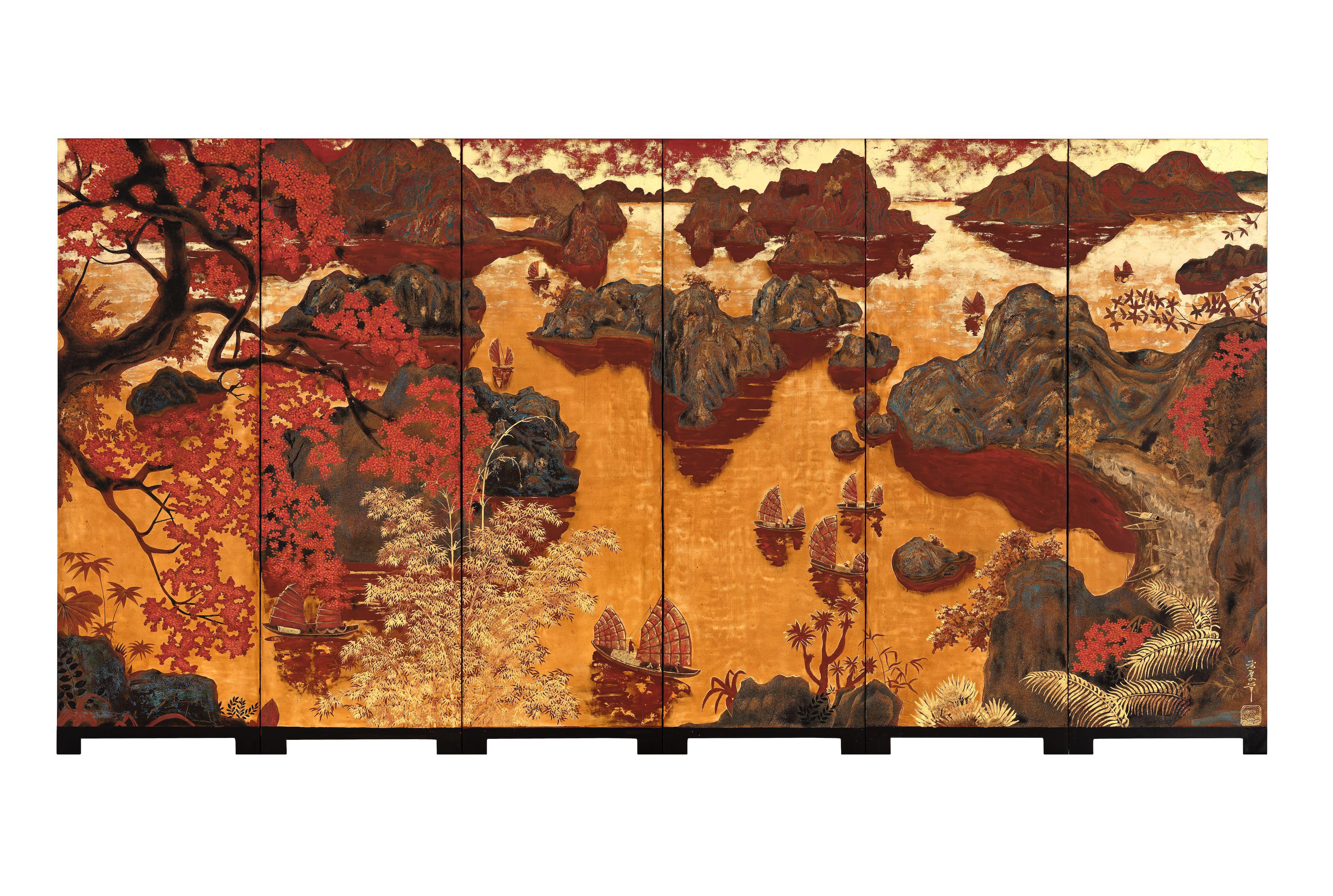 Pham Hau - Golden Sunset over Halong Bay