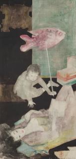 Pham Thuc Chuong - Mother And Son, Resting Moment