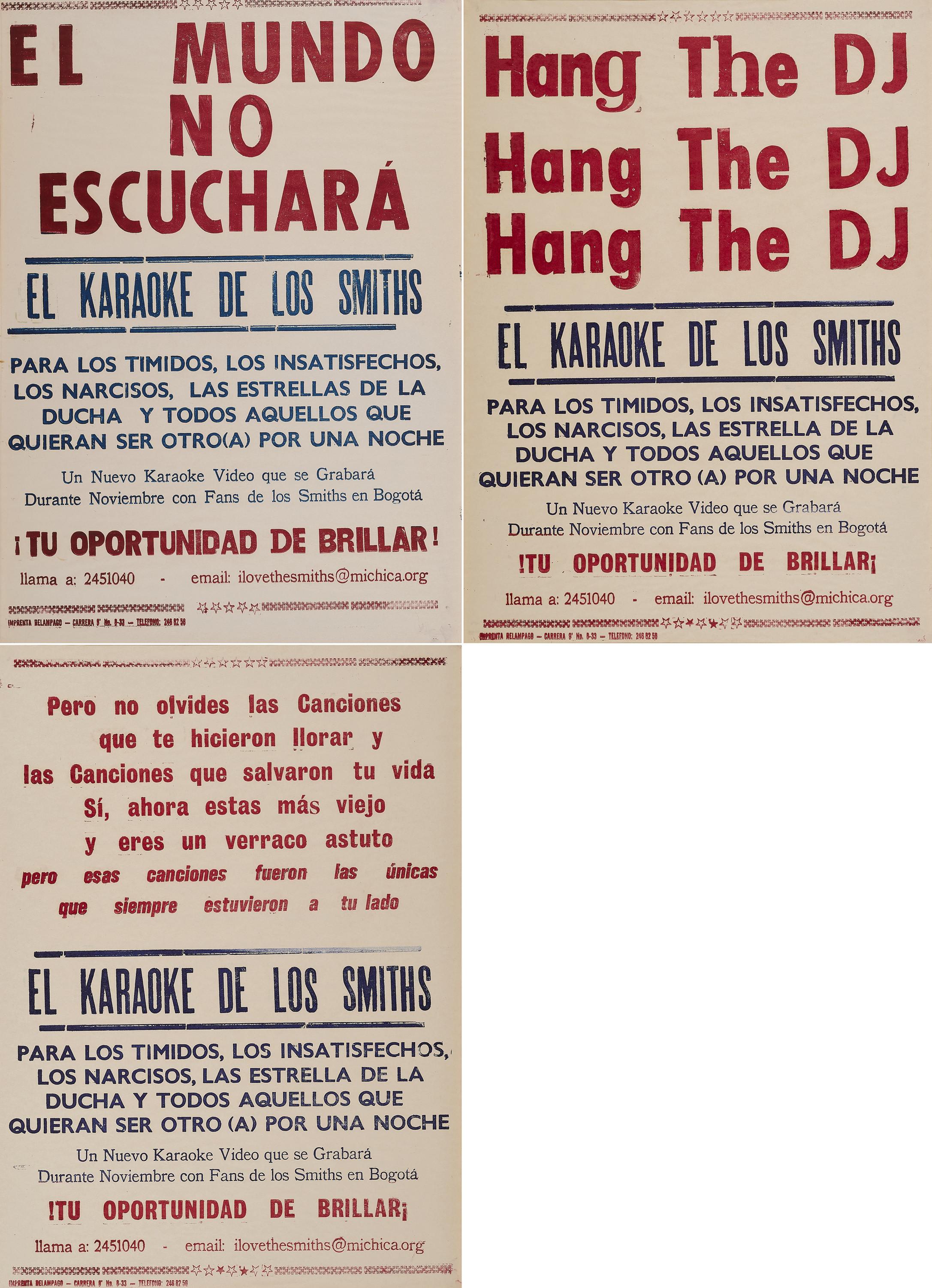 Phil Collins - Konvolut von 3 Druckgrafiken.