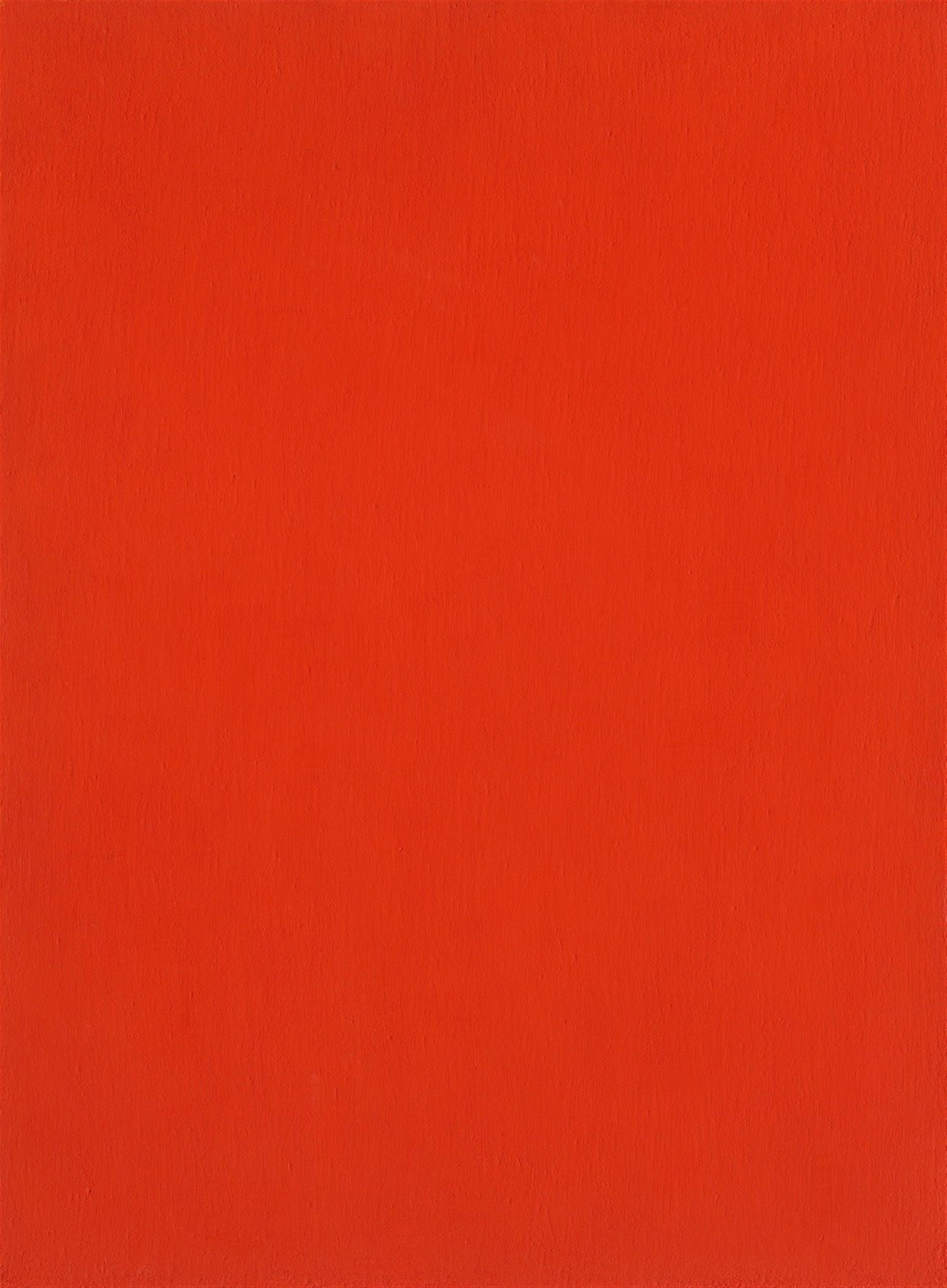 Phil Sims - Ohne Titel (Red portrait # 10)