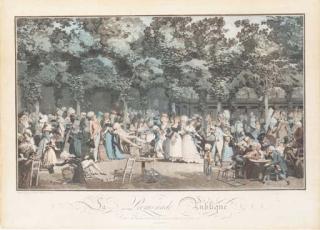 Philibert-Louis Debucourt - La Promenade public (Fenaille 33; Inventaire 18e siècle, VI, p. 175, no. 26)