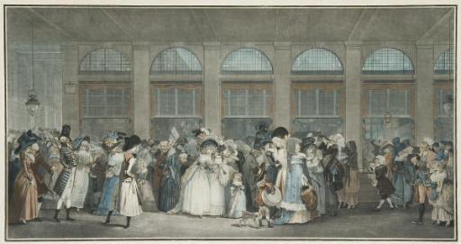 Philibert-Louis Debucourt - Promenade de la Galerie du Palais-Royal (Fenaille 11)