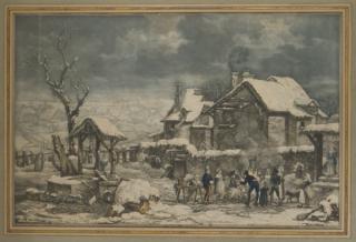 Philibert Louis Debucourt - Scène paysanne