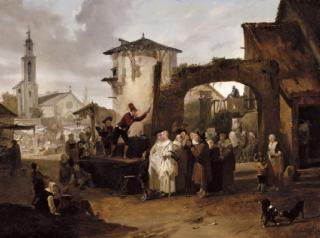 Philibert-Louis Debucourt - The Charlatan