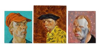 Philip Akkerman - (i) Philip Akkerman, schilderij 1990, nr. 17(ii) Philip Akkerman, schilderij 2000, nr. 40 (iii) Philip Akkerman, schilderij 2006, nr. 113