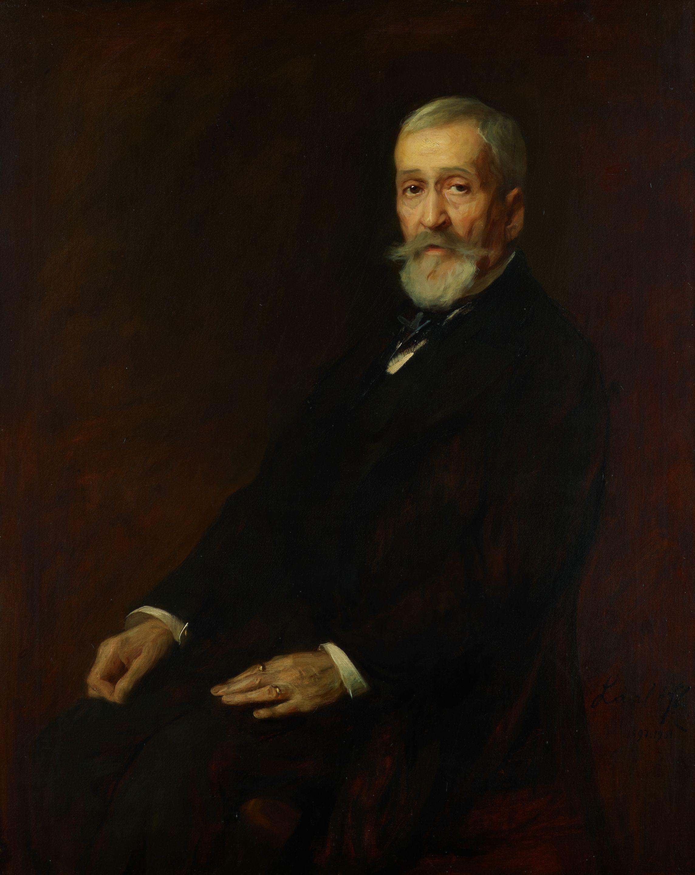 Philip Alexius de László, PRBA, RP, NPS - Doctor Sámuel Egerer