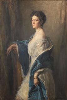 Philip Alexius De László, PRBA, RP, NPS - Portrait of Caroline Lambart, née Crawley, Countess of Cavan