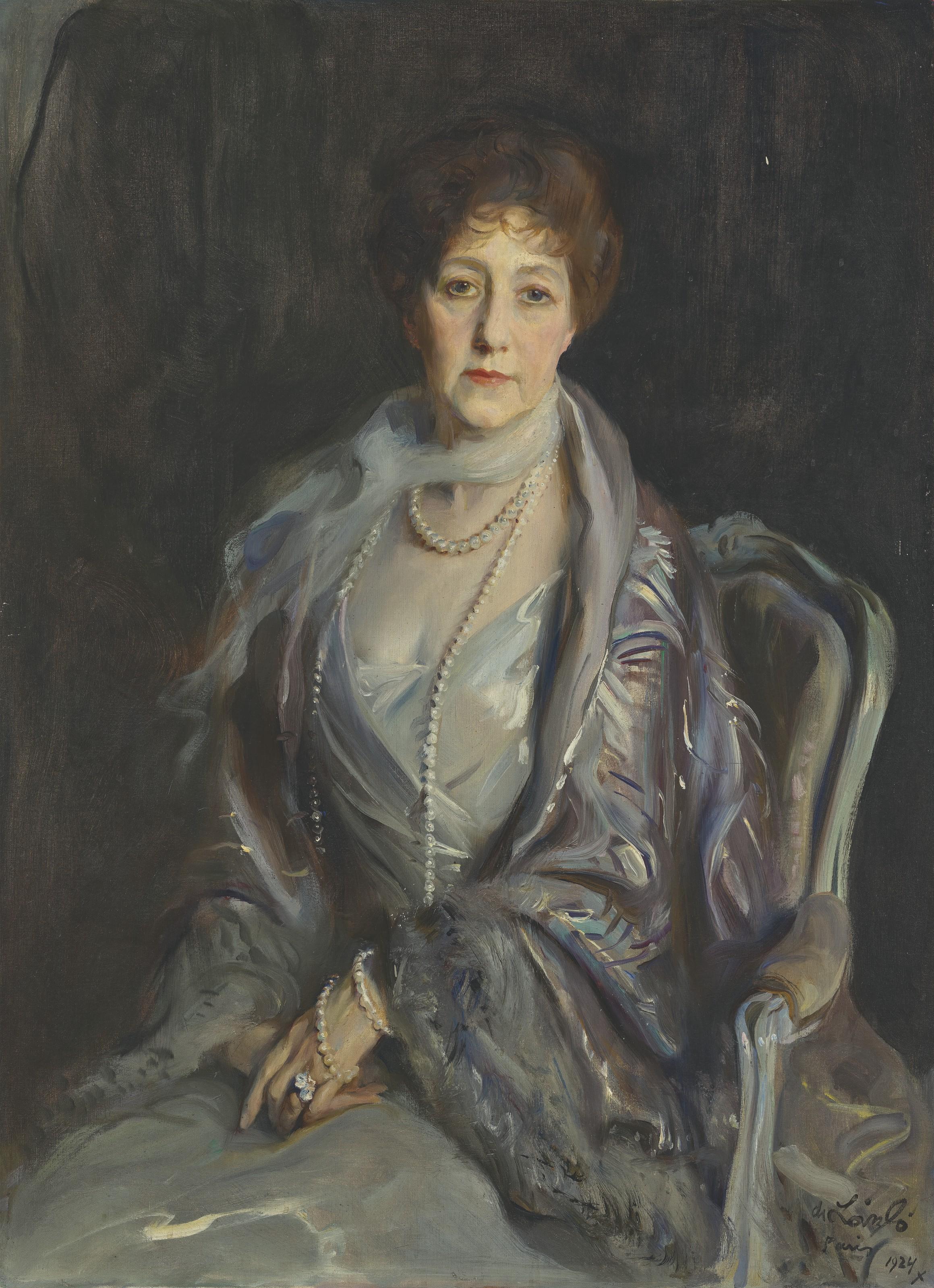 Philip Alexius De László - Marquise de Laborde, Pauline Leon, née Pauline de Rafelis de Saint Sauveur