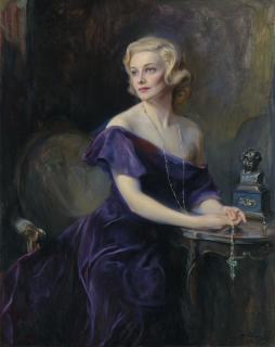Philip Alexius De László - Mrs Philip Astley, (née Madeleine Carroll, 1906-1987)