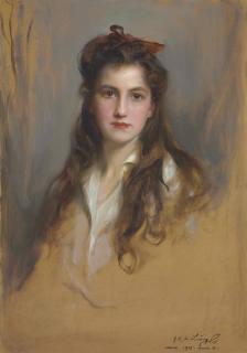 Philip Alexius De László - Portrait Of Princess Nina Georgievna (1901-1974)