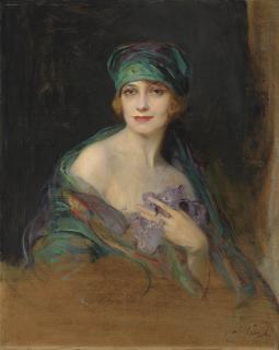 Philip Alexius de László - Portrait of Princess Ruspoli, Duchess de Gramont (1888-1976)