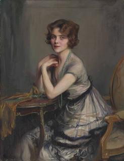 Philip Alexius de László - Portrait of Winnie Melville, Mrs Derek Oldham