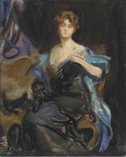 Philip Alexius de Laszlo - Preparatory Sketch of A Lady