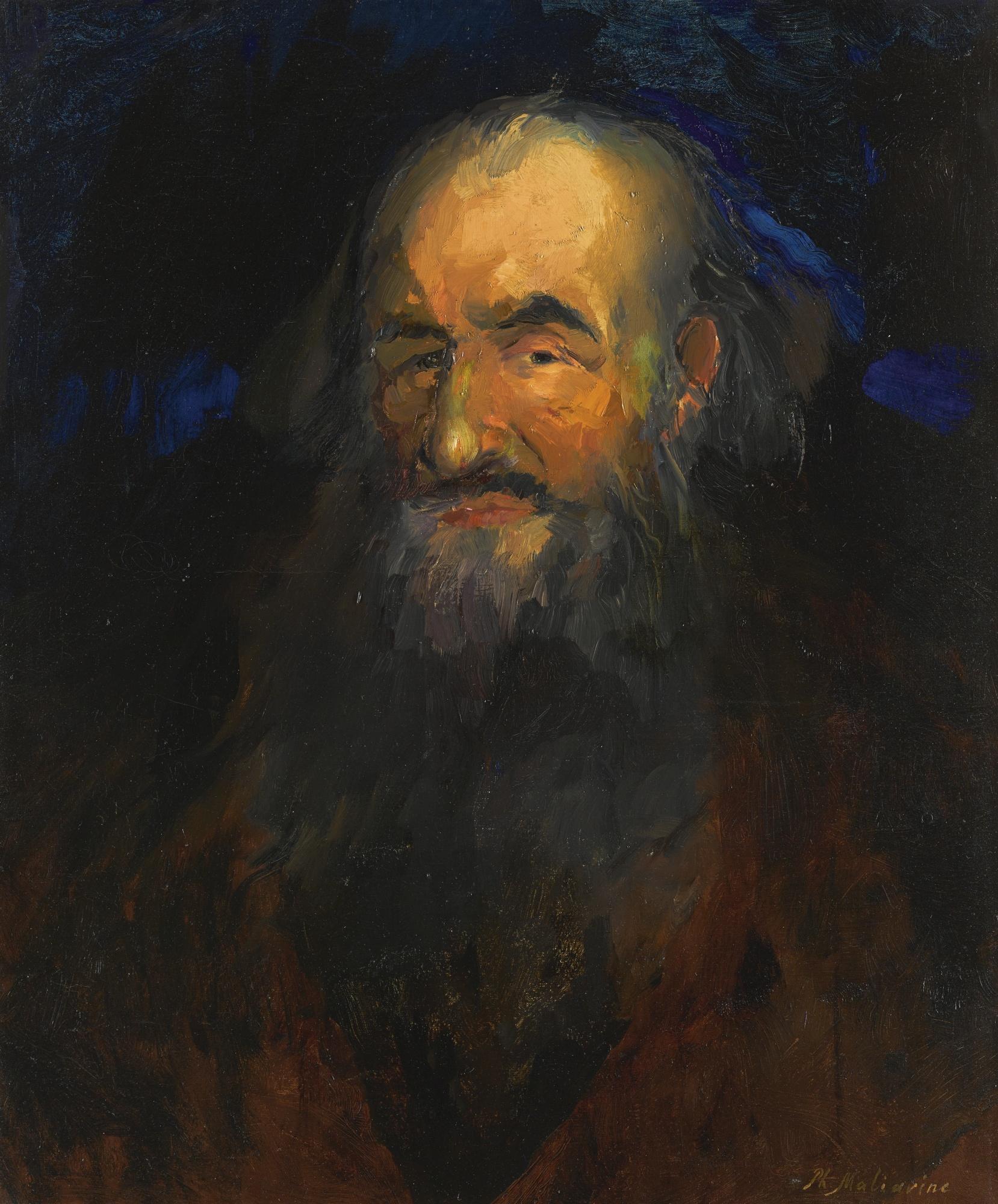 Philip Andreevich Maliavin - Old Peasant