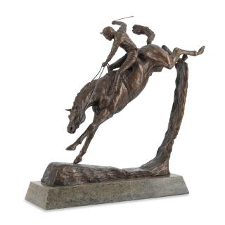 Philip Blacker - Horse and Jockey 41cm (16 1/8in) long