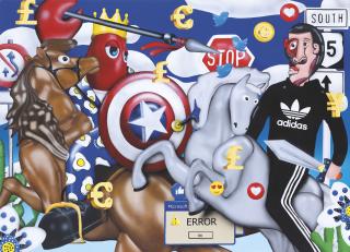 Philip Colbert - Hunt Scene II