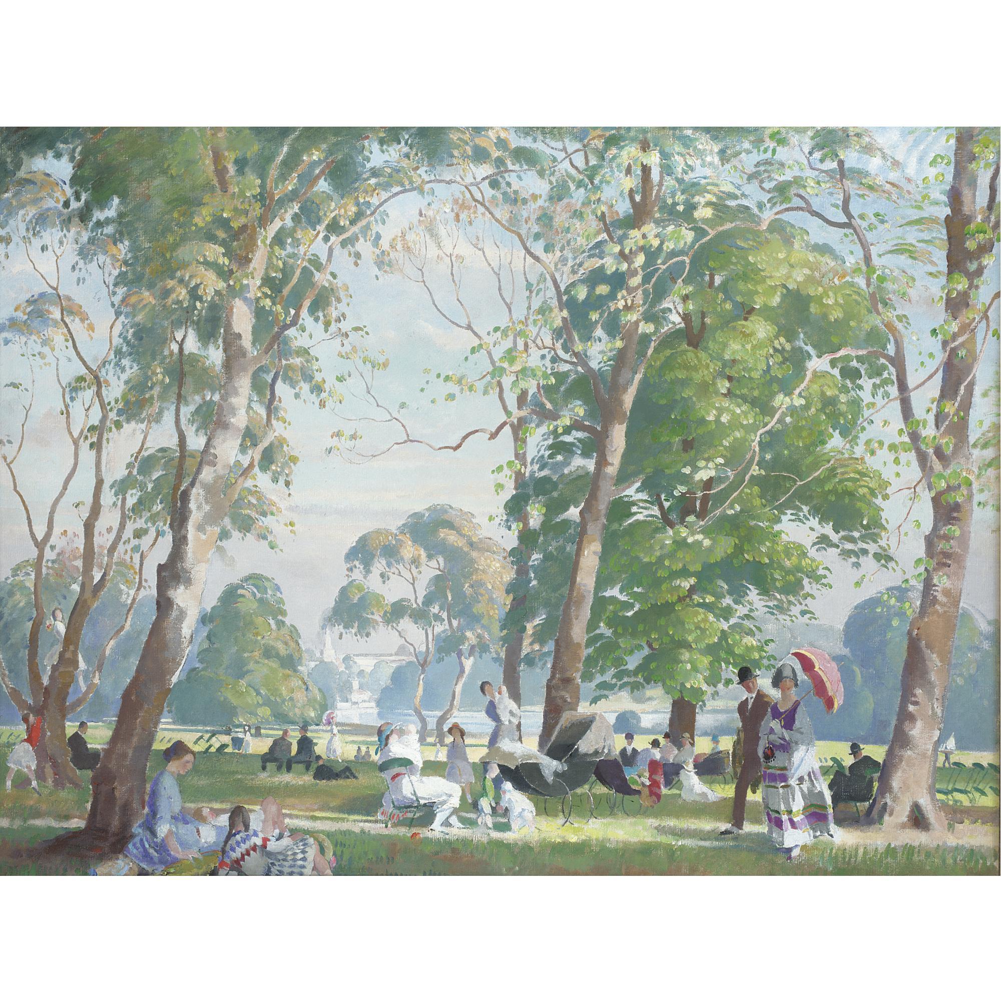 Philip Connard, R.A. - Kensington Gardens