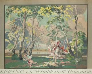 Philip Connard - Spring On Wimbledon Common