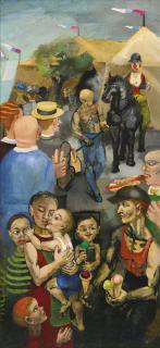 Philip Evergood - Outside The Tent