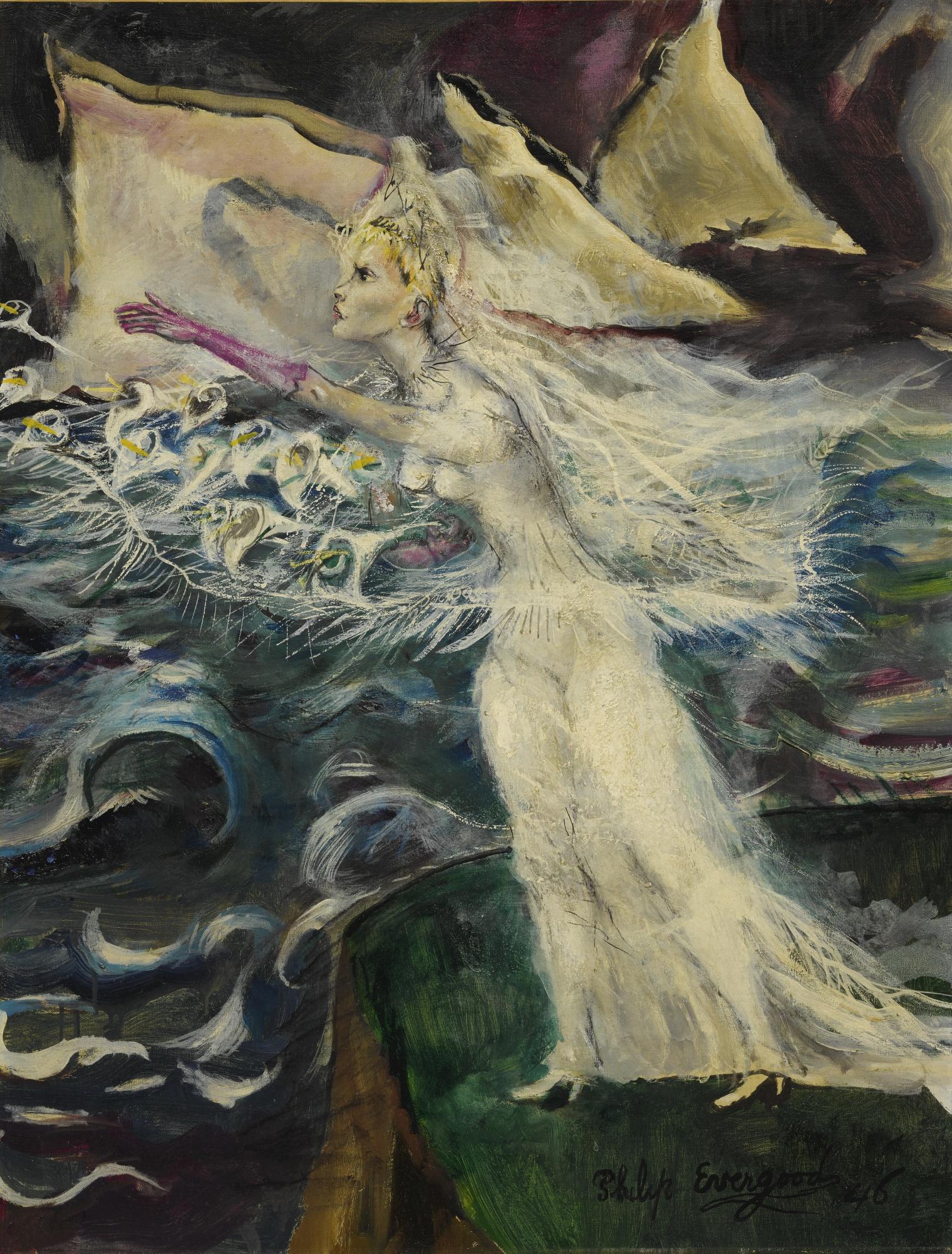 Philip Evergood - The Bride