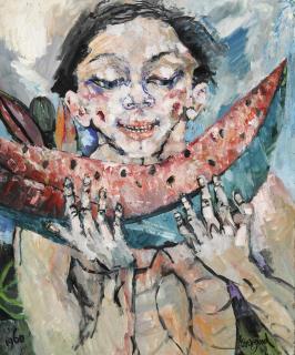 Philip Evergood - The Glutton