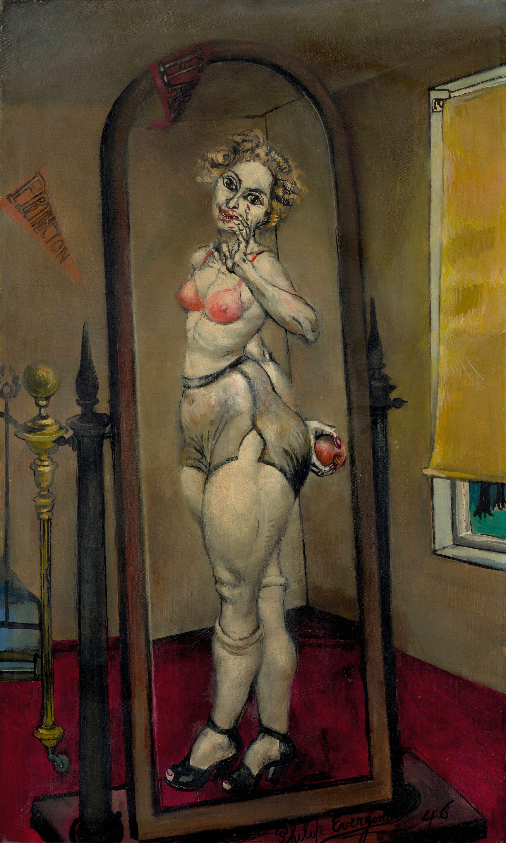 Philip Evergood - The Hidden Apple