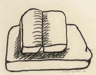 Philip Guston - Book On Table