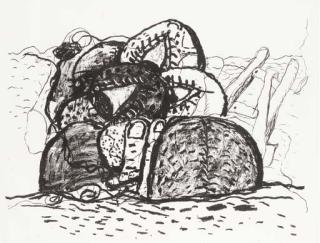 Philip Guston - Gulf (Gemini 1061)