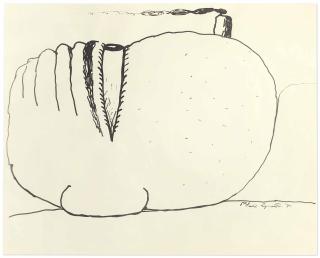 Philip Guston - Head and Smoke