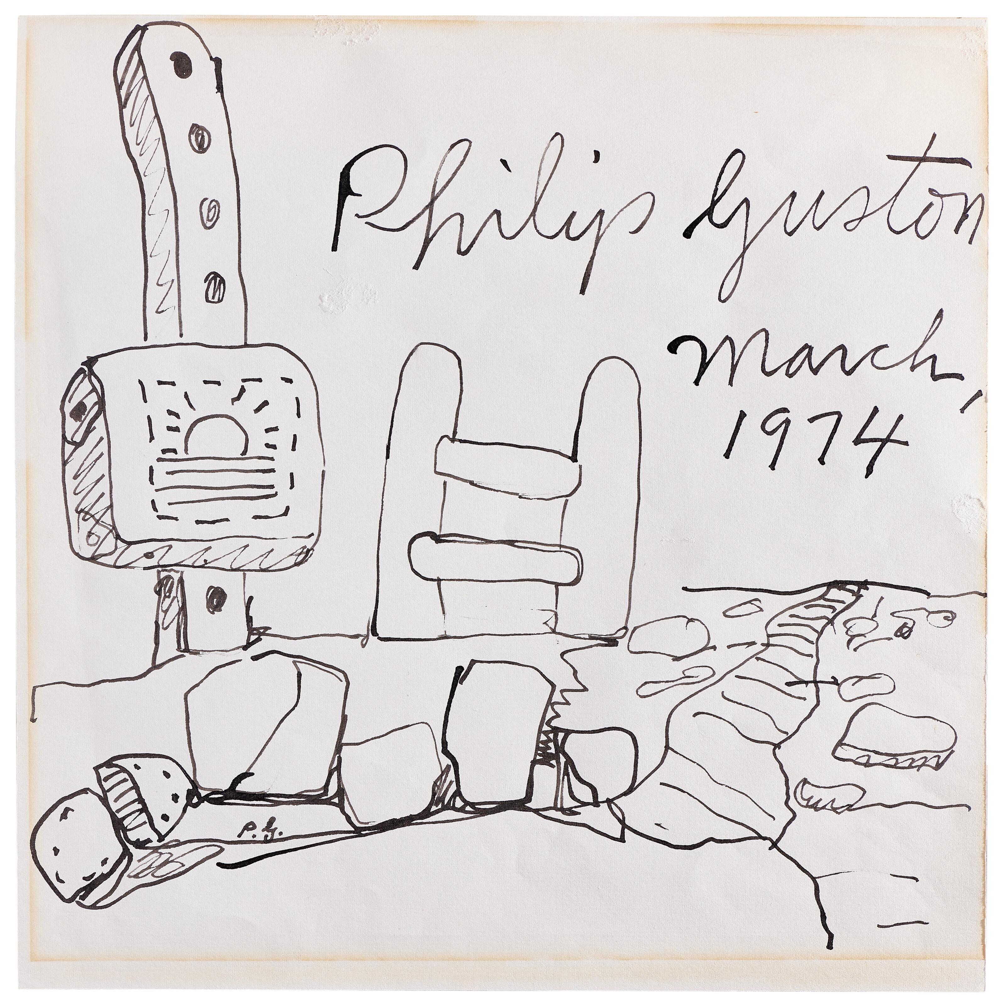 Philip Guston - Senza titolo