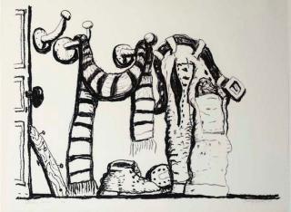 Philip Guston - Studio Corner (Gemini 928)