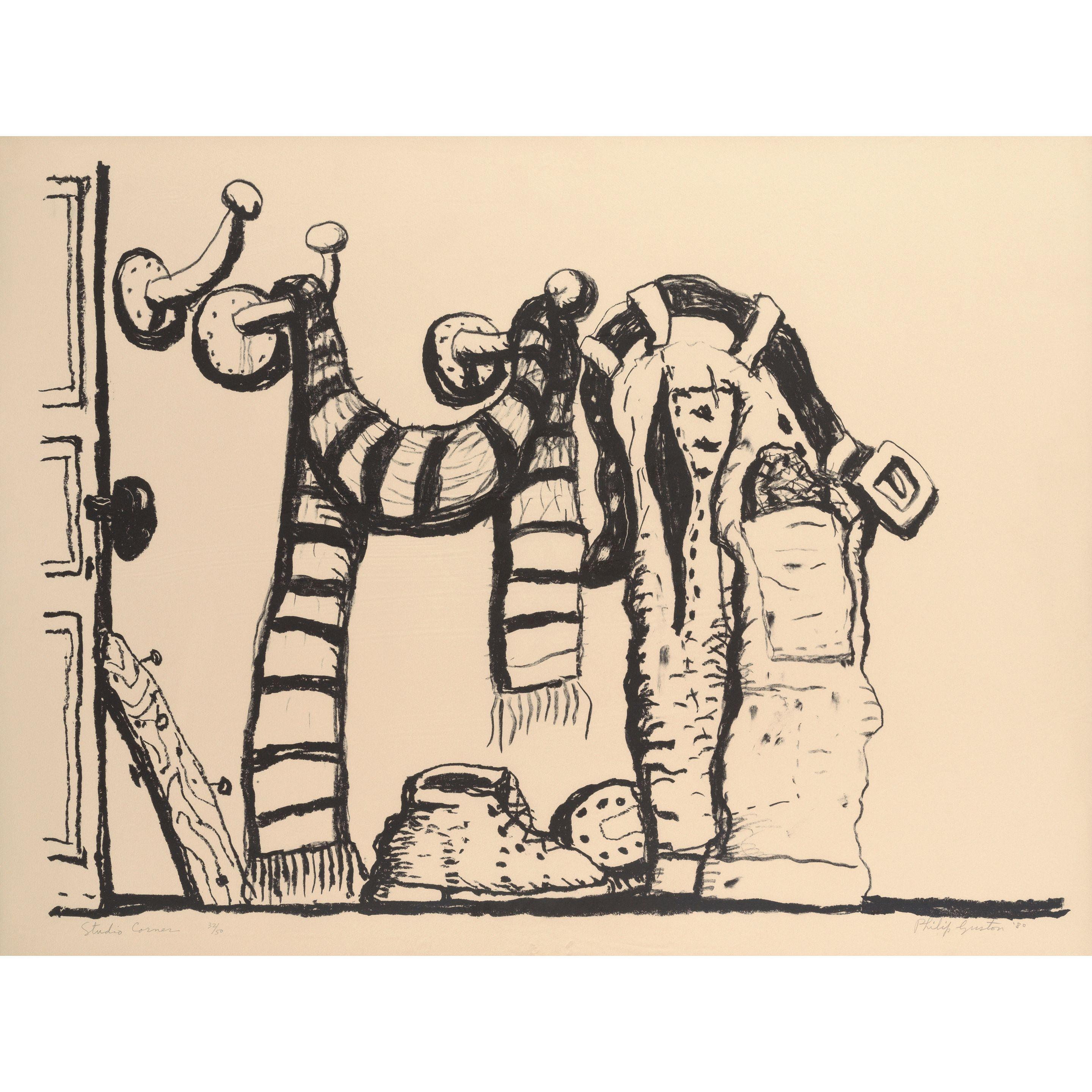 Philip Guston - Studio Corner