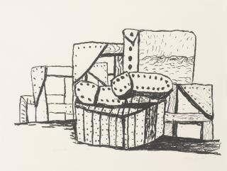Philip Guston - Studio Forms (Gemini 877)