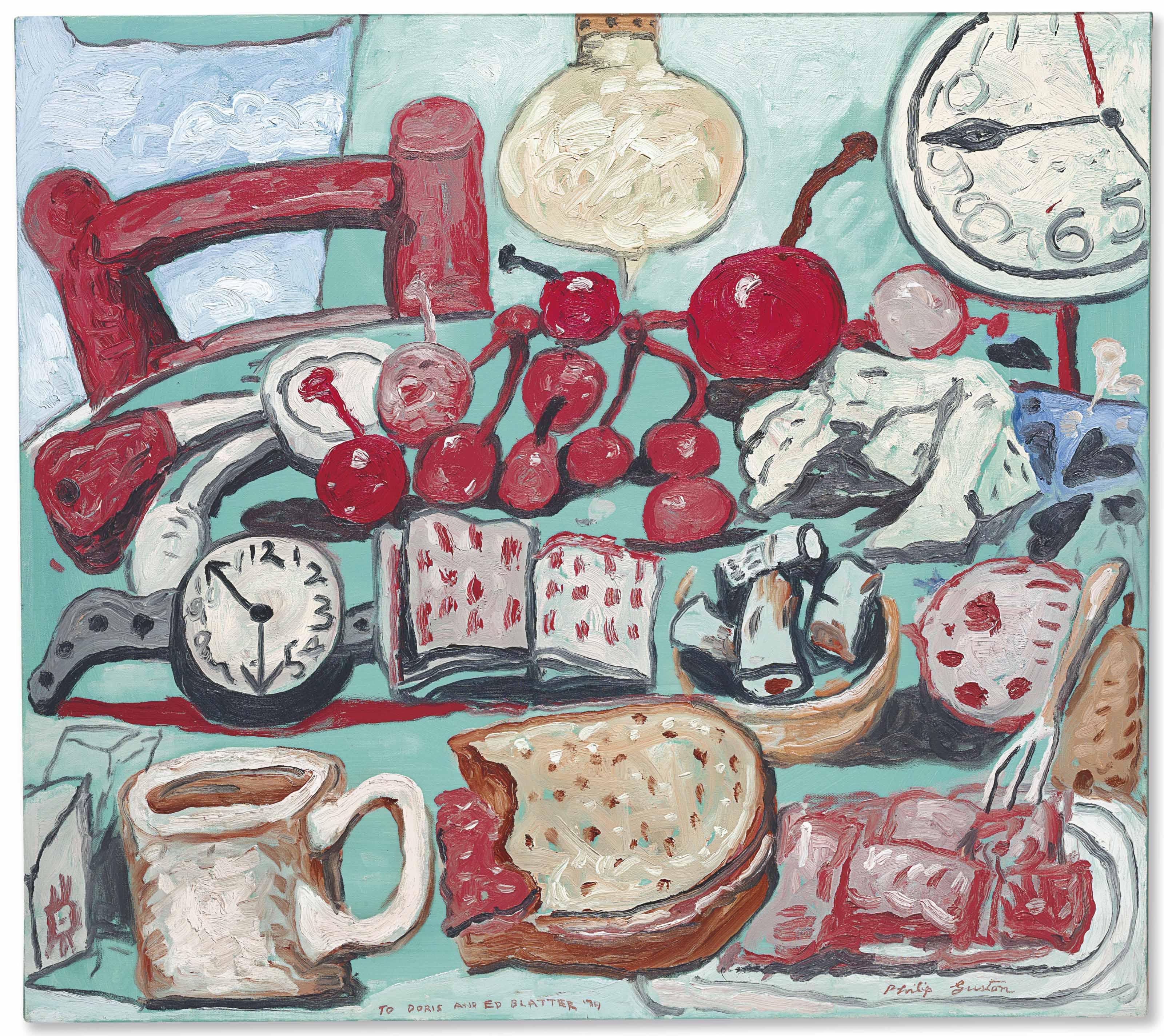 Philip Guston - Summer Kitchen Still Life
