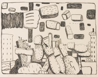 Philip Guston - The Street