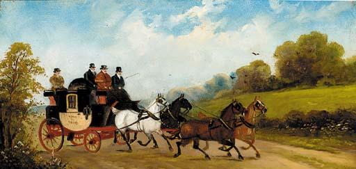 Philip H. Rideout - A coach and four