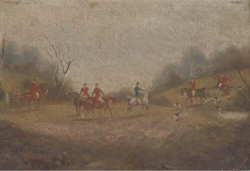 Philip H. Rideout - The meet; On the scent; Tally ho!; and The kill