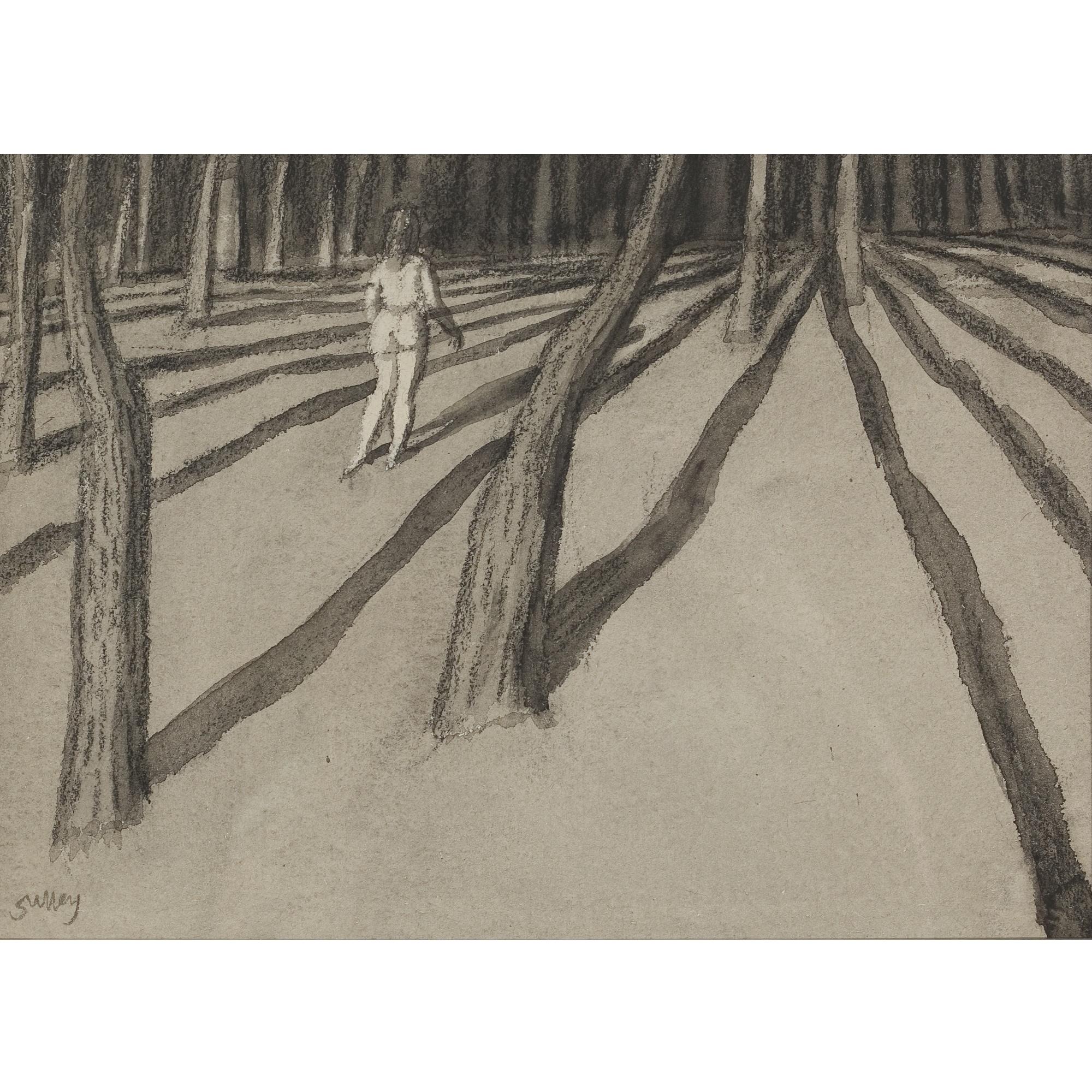 Philip Henry Howard Surrey - Standing Figure; Girl In Forest; Seated Nude; Shoes And Pail