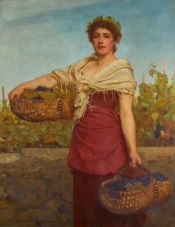 Philip Hermogenes Calderon, R.A. - The Vine