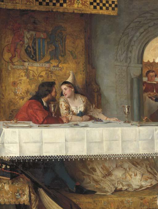 Philip Hermogenes Calderon, R.A. - Words of Love