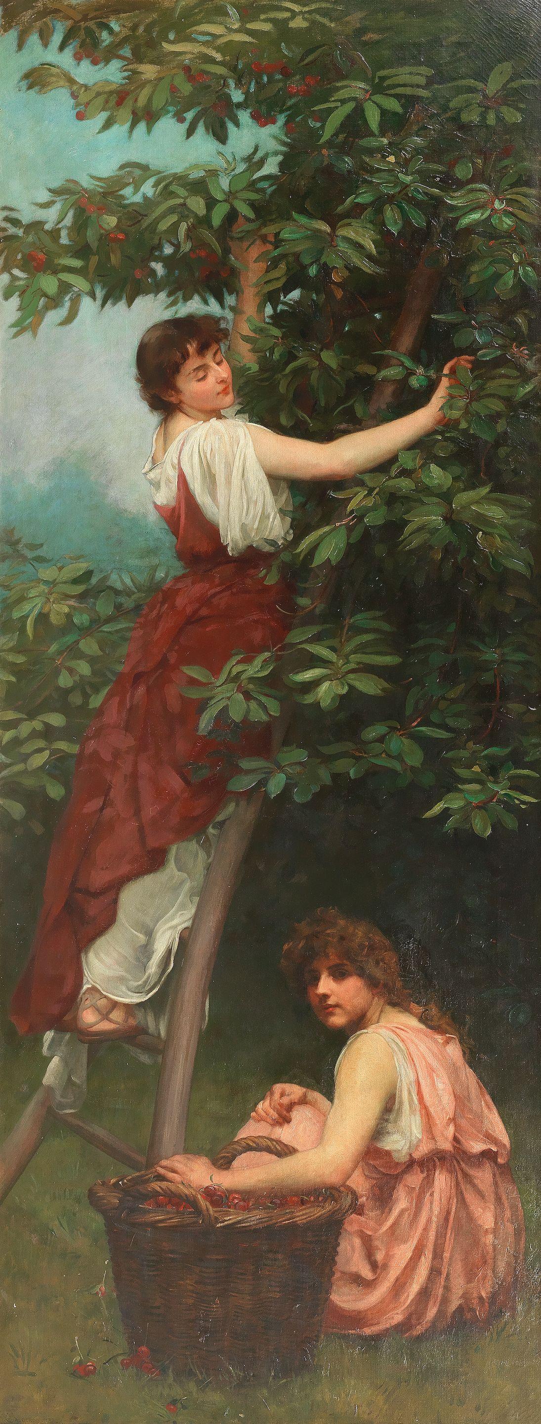 Philip Hermogenes Calderon, RA - Cherry picking