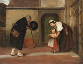 Philip Hermogenes Calderon, RA - The lesson of charity