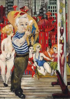 Philip Howard Evergood - Portrait of the Artist as a Young Man